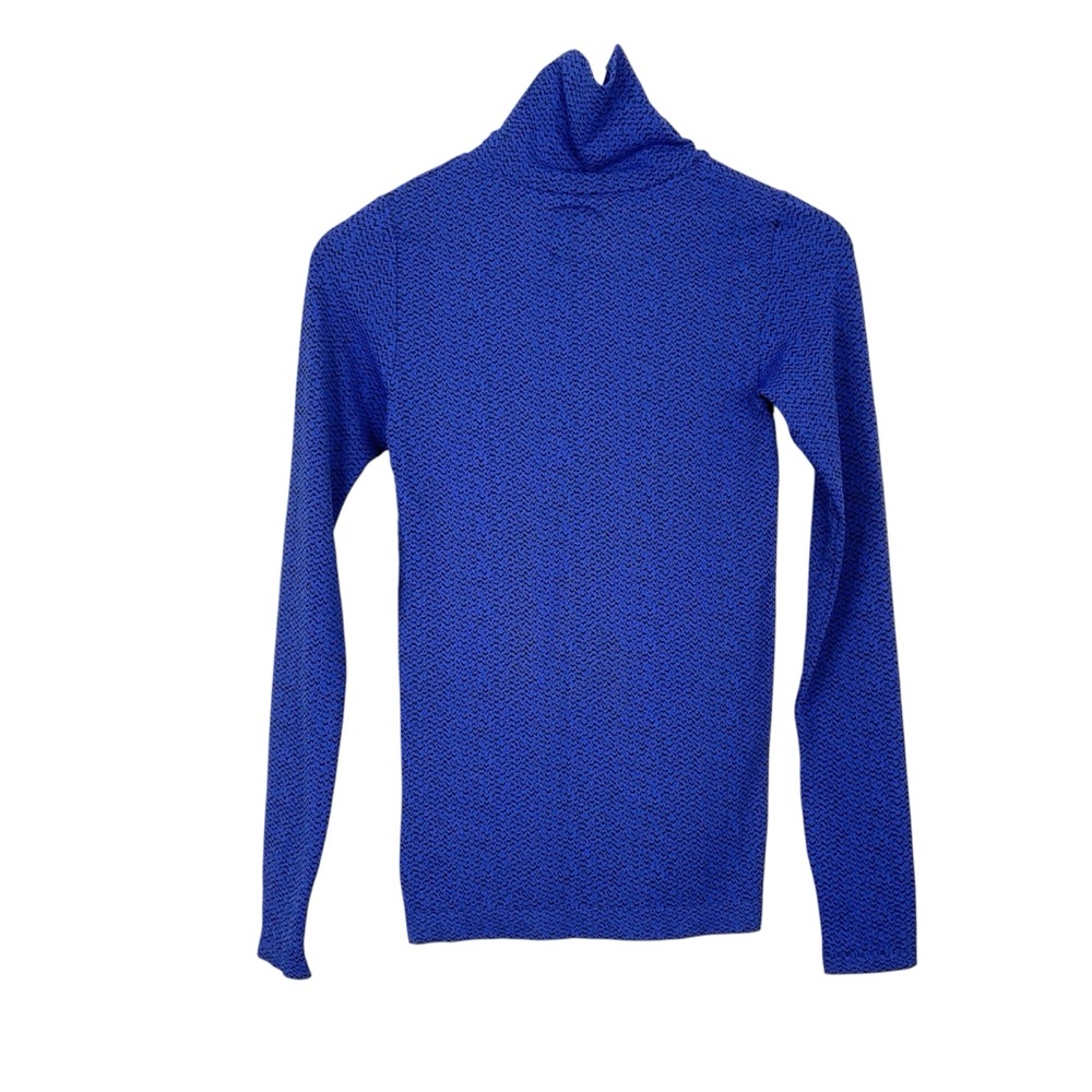 Athleta Flurry Peak Turtleneck Blue Size XS - Picture 3 of 5